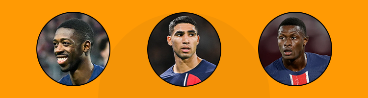 Drie Sporters Afbeelding Psg Finale